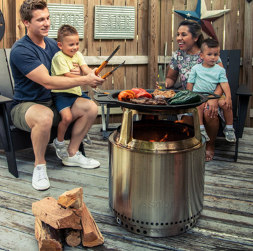 The Solo Stove Fire Pit Cooking System