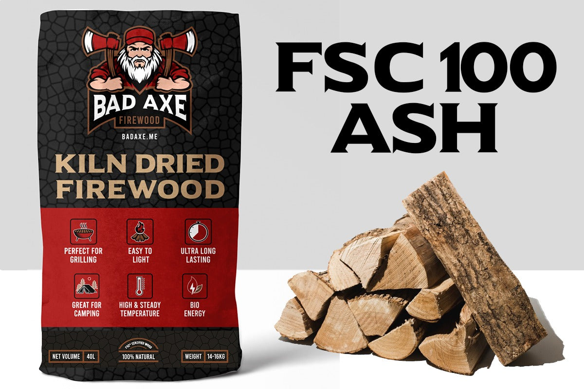 Ash Firewood Bundle (5x Bags)