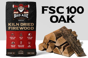 Oak Firewood Bundle (5x Bags)